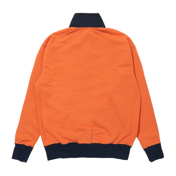 Standcollar Zip Bicolor Sweat Jacket 詳細画像 Green 9