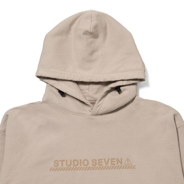 Front Logo Back Raglan Hoodie 詳細画像 White 1