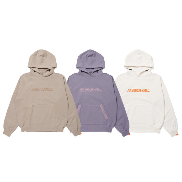 Front Logo Back Raglan Hoodie 詳細画像 White 6