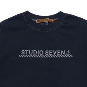Russell Athletic x STUDIO SEVEN Logo Crew Sweatshirt 詳細画像