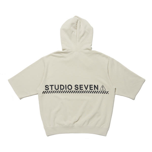 Russell Athletic x STUDIO SEVEN SS Hoodie 詳細画像 O.White 7
