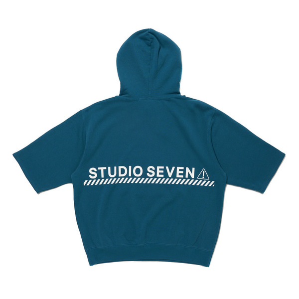Russell Athletic x STUDIO SEVEN SS Hoodie 詳細画像 O.White 8