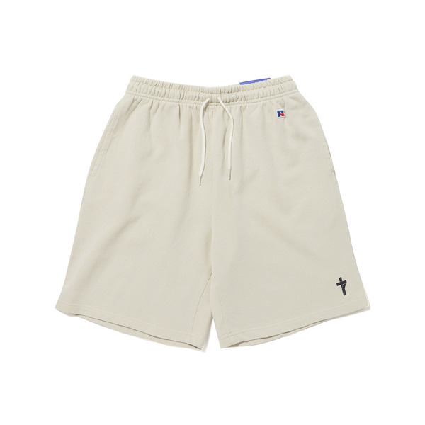 Russell Athletic Χ STUDIO SEVEN Sweat Shorts 詳細画像 O.White 1