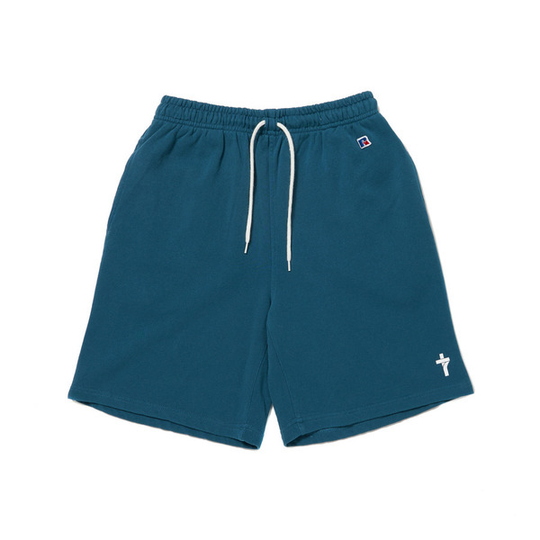 Russell Athletic Χ STUDIO SEVEN Sweat Shorts 詳細画像 Navy 1