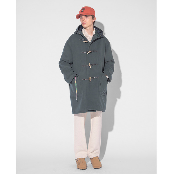Hybrid Melton Duffle Coat | STUDIO SEVEN (スタジオ セブン)