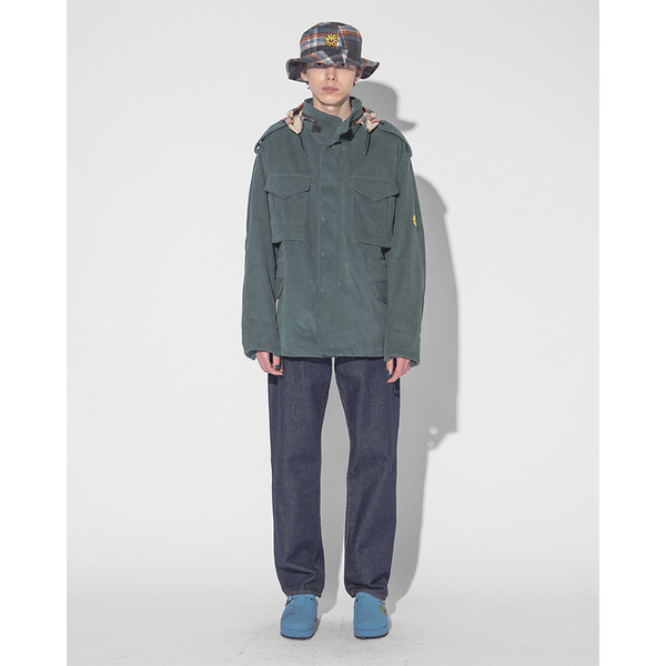 Corduroy M-65 Jacket 詳細画像 Orange 18