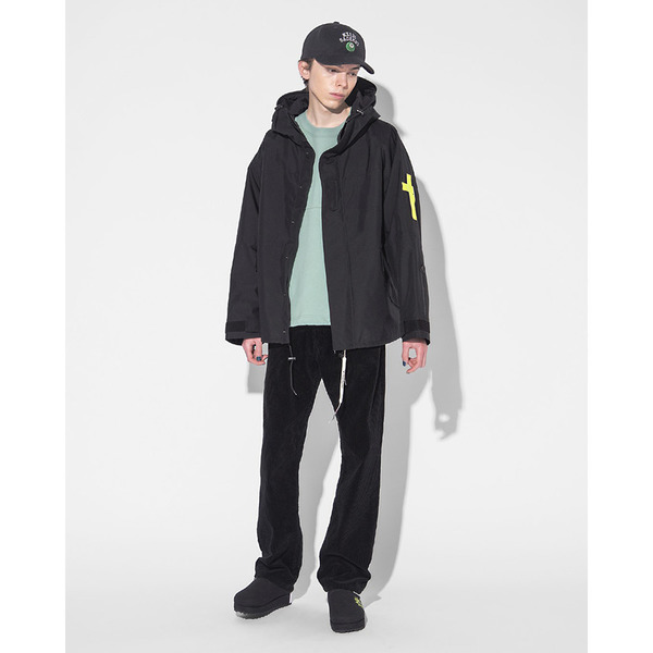 7 Cross Patch Nylon 3-Layer Mountain Parka 詳細画像 Lime 17