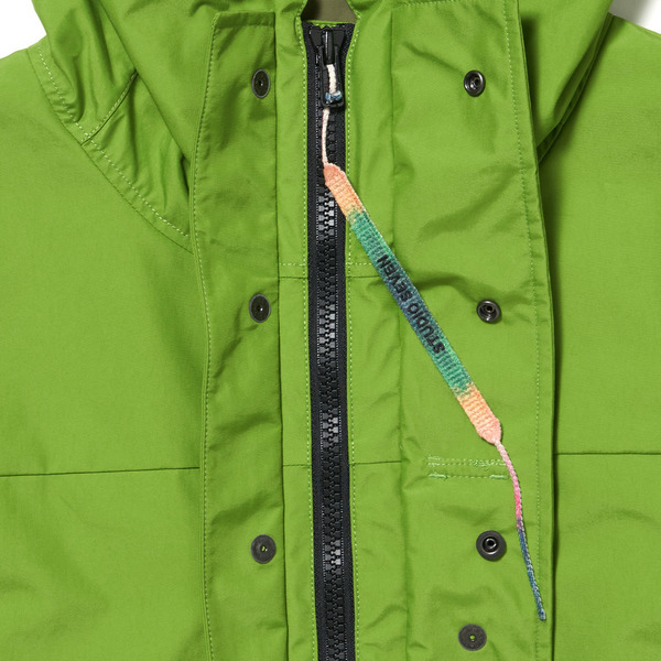 7 Cross Patch Nylon 3-Layer Mountain Parka 詳細画像 Lime 6