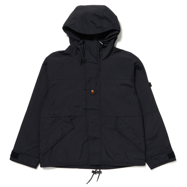 7 Cross Patch Nylon 3-Layer Mountain Parka 詳細画像 Black 1
