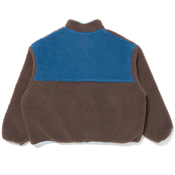 Stand Collar Boa Jacket 詳細画像 Brown 9