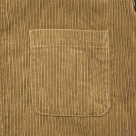 Border Switching Corduroy Shirt Jacket 詳細画像