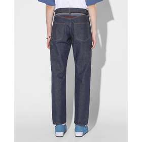 Border Yoke Denim Pants 詳細画像