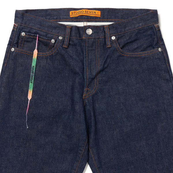 Border Yoke Denim Pants 詳細画像 Indigo 1