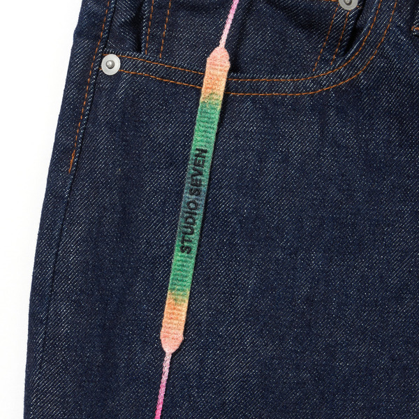 Border Yoke Denim Pants 詳細画像 Indigo 2
