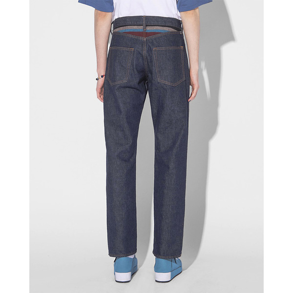 Border Yoke Denim Pants 詳細画像 Indigo 7