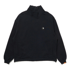 French Terry Stand Neck Sweatshirt