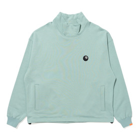 French Terry Stand Neck Sweatshirt
