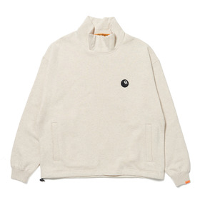 French Terry Stand Neck Sweatshirt