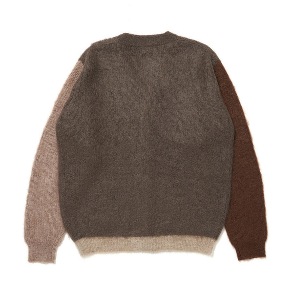Mohair Switching Color Cardigan | STUDIO SEVEN (スタジオ セブン)