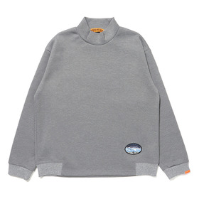 Cardboard Knit Mockneck LS Tee