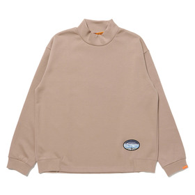 Cardboard Knit Mockneck LS Tee