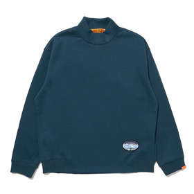 Cardboard Knit Mockneck LS Tee