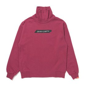 Double Neck Rib Crew Sweatshirt