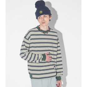 NATIONAL PARK Wappen Multi Color Border LS Tee 詳細画像