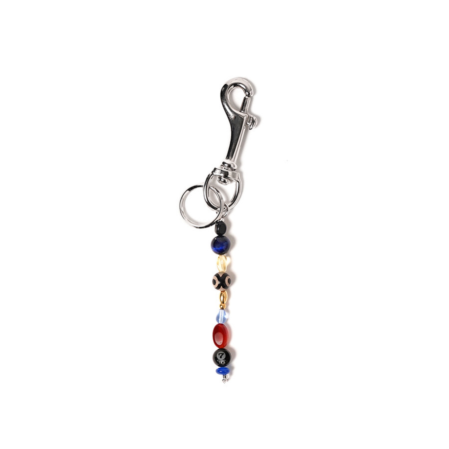 7 Ball Engraved Natural Stone Key Ring | STUDIO SEVEN (スタジオ