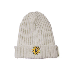 Flower Wappen Knit Cap