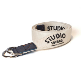 Stencil Caution Double Ring Belt