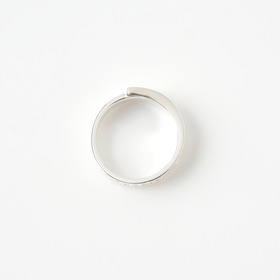 Silver Caution Ring 詳細画像