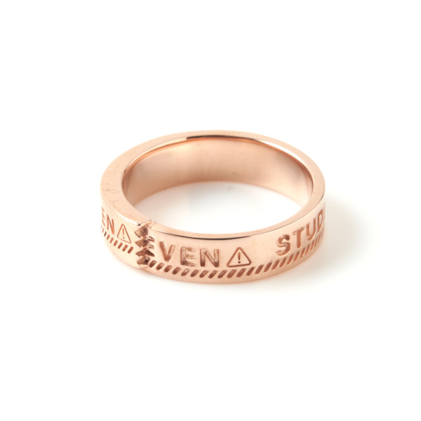 Pink Gold Caution Ring 詳細画像 Pink Gold 1