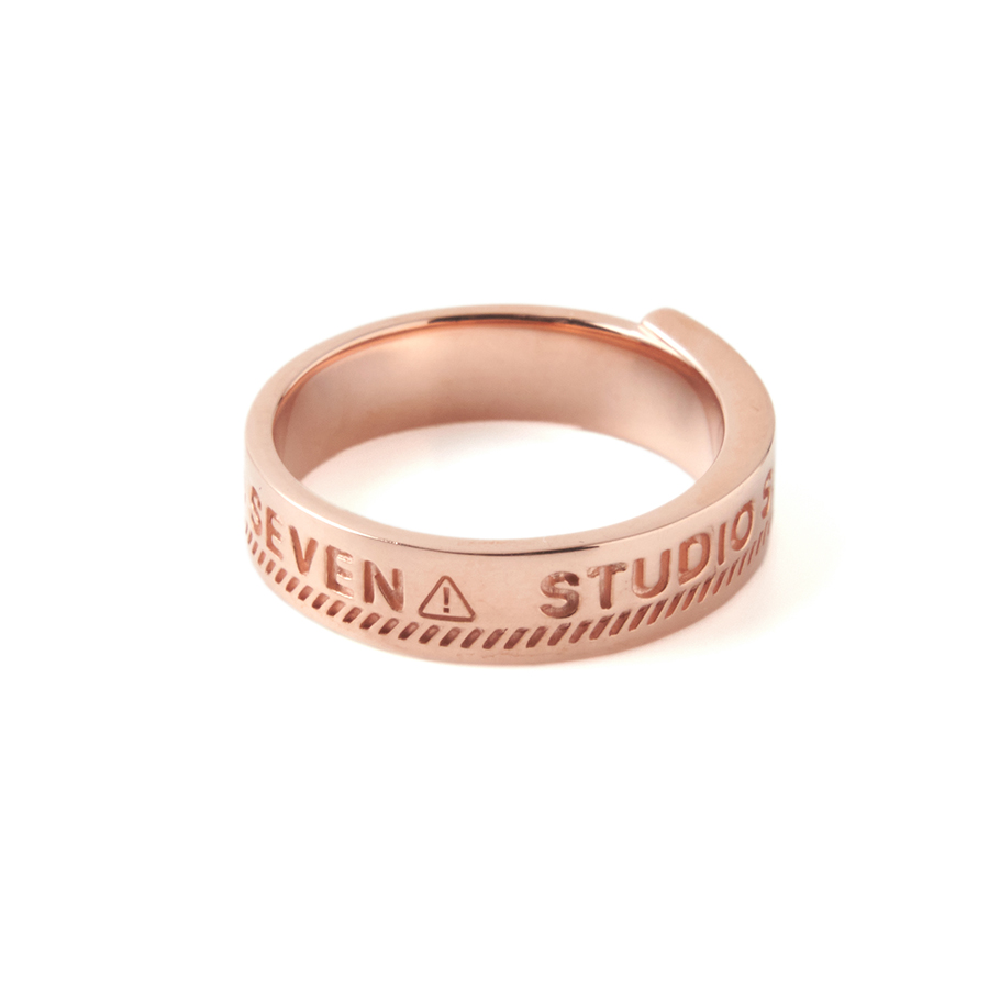 Pink Gold Caution Ring 詳細画像 Pink Gold 1