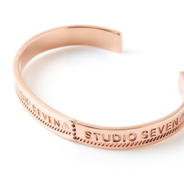 Pink Gold Caution Bangle 詳細画像 Pink Gold 5
