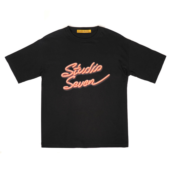 Garage Neon Printed SS Tee | STUDIO SEVEN (スタジオ セブン)