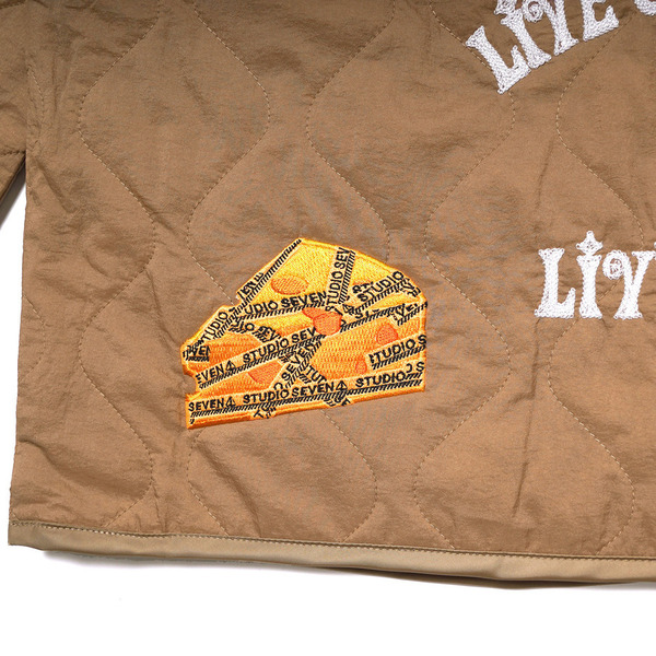 Quilted Liner Jacket 詳細画像 Sax 3