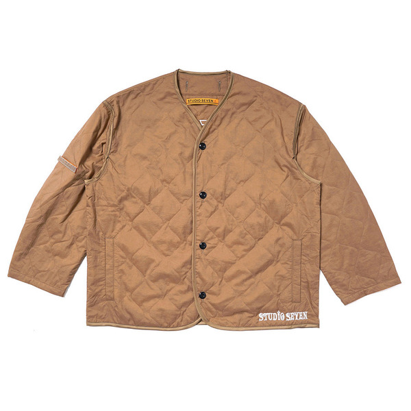 Quilted Liner Jacket 詳細画像 Brown 1