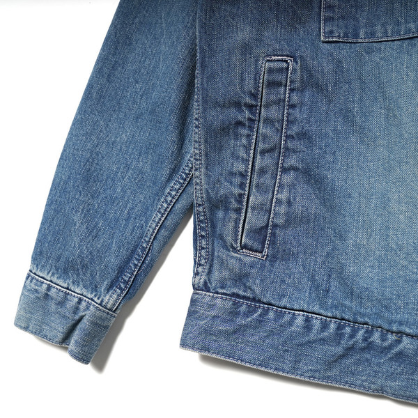 Knit Denim Quilted Combination Jacket 詳細画像 Indigo 5