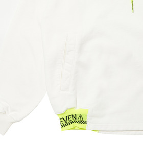 Neon Caution Rib Hoodie 詳細画像