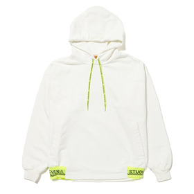 Neon Caution Rib Hoodie