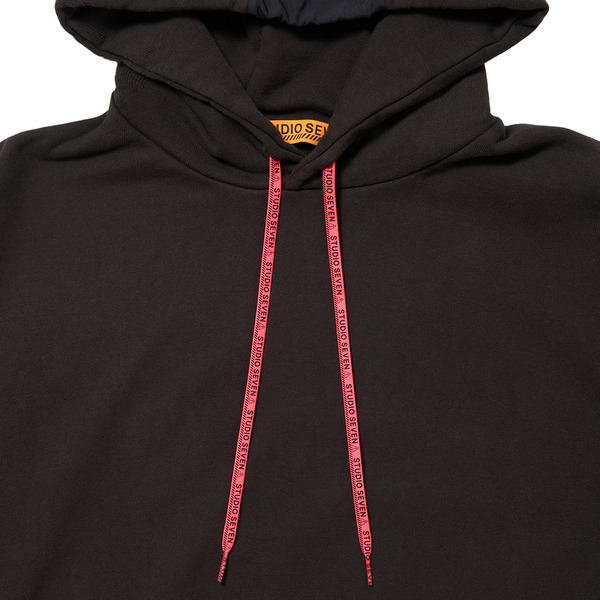 Neon Caution Rib Hoodie 詳細画像 White 1