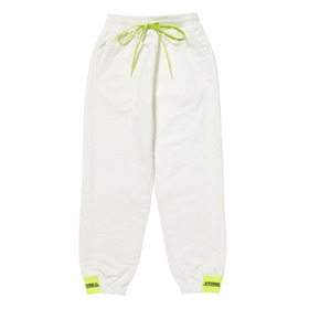 Neon Caution Rib Sweat Pants