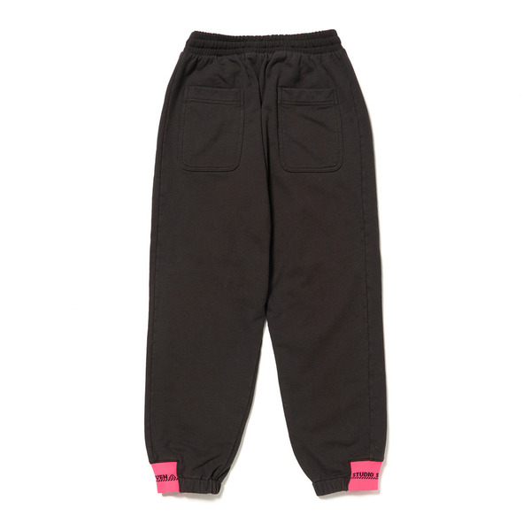 Neon Caution Rib Sweat Pants 詳細画像 H.Grey 14