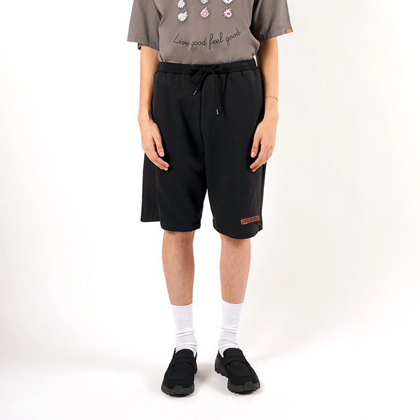 Dual Fabric Docked Sweat Shorts 詳細画像 White 6
