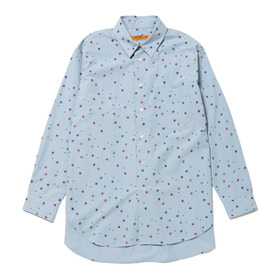 STUDIO SEVEN Original Flower Pattern Big Shirt