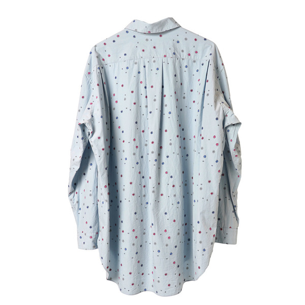 STUDIO SEVEN Original Flower Pattern Big Shirt | STUDIO SEVEN