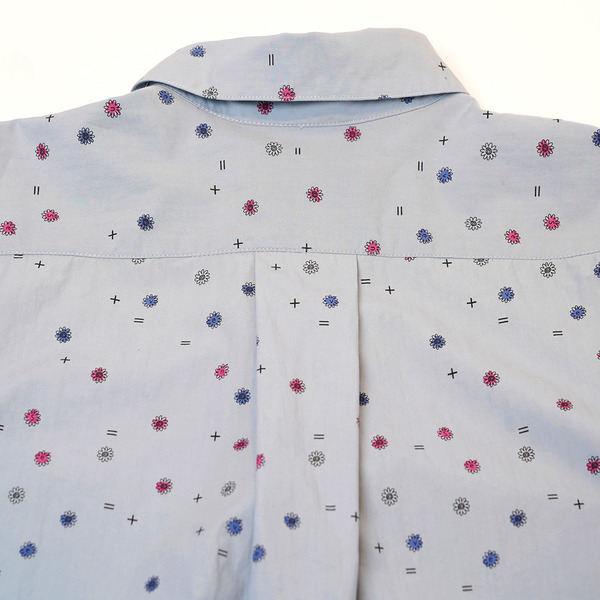 STUDIO SEVEN Original Flower Pattern Big Shirt | STUDIO SEVEN