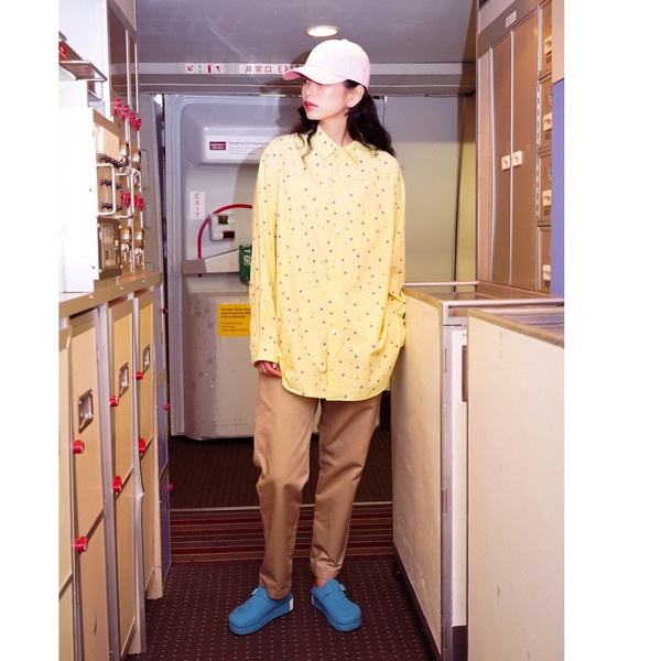 STUDIO SEVEN Original Flower Pattern Big Shirt | STUDIO SEVEN