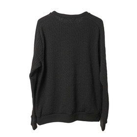 STUDIO SEVEN EMB Cable Knit Crew Sweat 詳細画像
